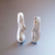 Natural Silver Oyster Pearl Pair | Rare Baroque Saltwater Pearls | Undrilled Loose Pearls | Collector Gemstones | Drops of Jupiter