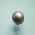 The Snowman Natural Saltwater Oyster Pearl | Twin Baroque Pearl | Bronze Metallic Pearl | One-of-a-Kind Collector Pearl | 3.91 ct