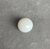 Natural Clam Pearl — 17.95 x 17.47 x 17.95mm White — Undrilled, Collector Gem