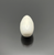 Natural Clam Pearl 19.33mm Drop Shape | Undrilled White Pearl | Rare Large Loose Pearl | Collector Gem | Statement Pendant Pearl
