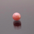 Natural Pink Conch Pearl 6.25 × 5.23mm | Roundish, Strong Flame