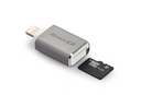 C620 Grey Lightning MicroSD Card Reader