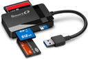 SmartQ C368 USB 3.0 Card Reader (SD, microSD, CF, MS) - photo 1