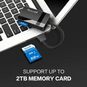 SmartQ C368 USB 3.0 Card Reader (SD, microSD, CF, MS) - photo 3