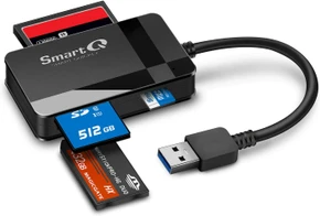 SmartQ C368 USB 3.0 Card Reader (SD, microSD, CF, MS) - photo 1