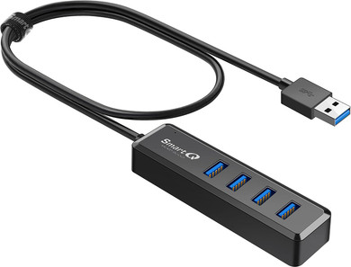 SmartQ H302S 4-Port USB 3.0 Hub, 2 ft Cable - photo 1