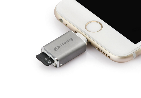 C620 Grey Lightning MicroSD Card Reader