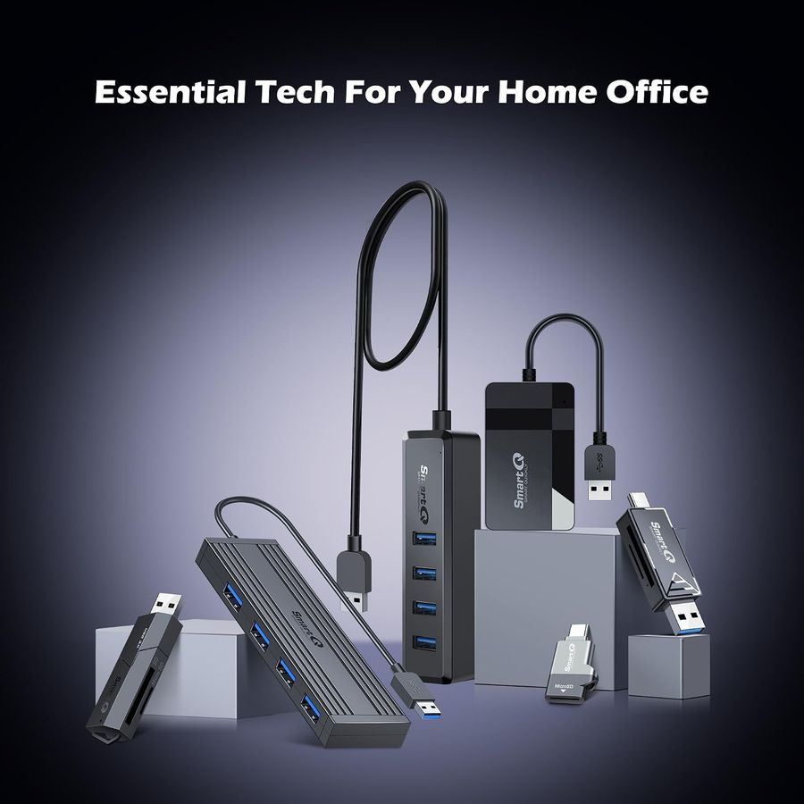 SmartQ card readers and USB hubs