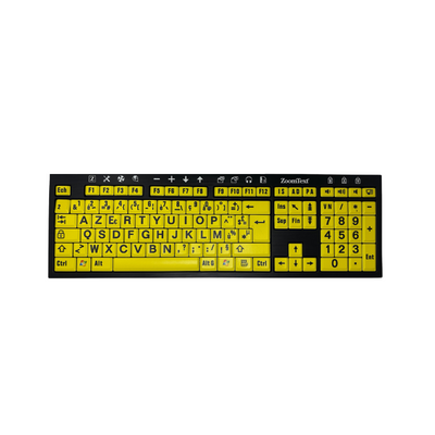 FREEDOM SCIENTIFIC Clavier Azerty à gros caractères pour ZoomText