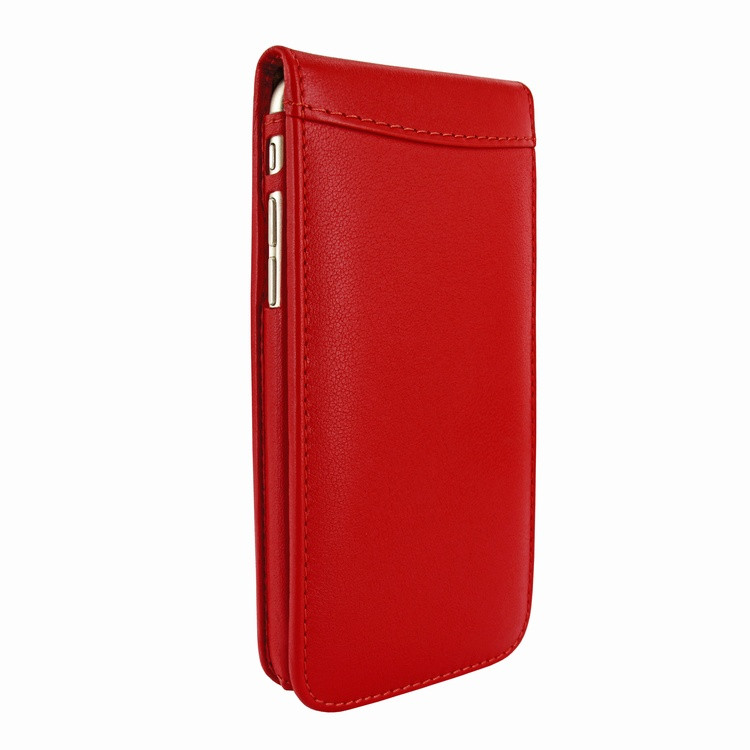 Piel Frama iPhone 7 / 8 Classic Magnetic Leather Case - Red