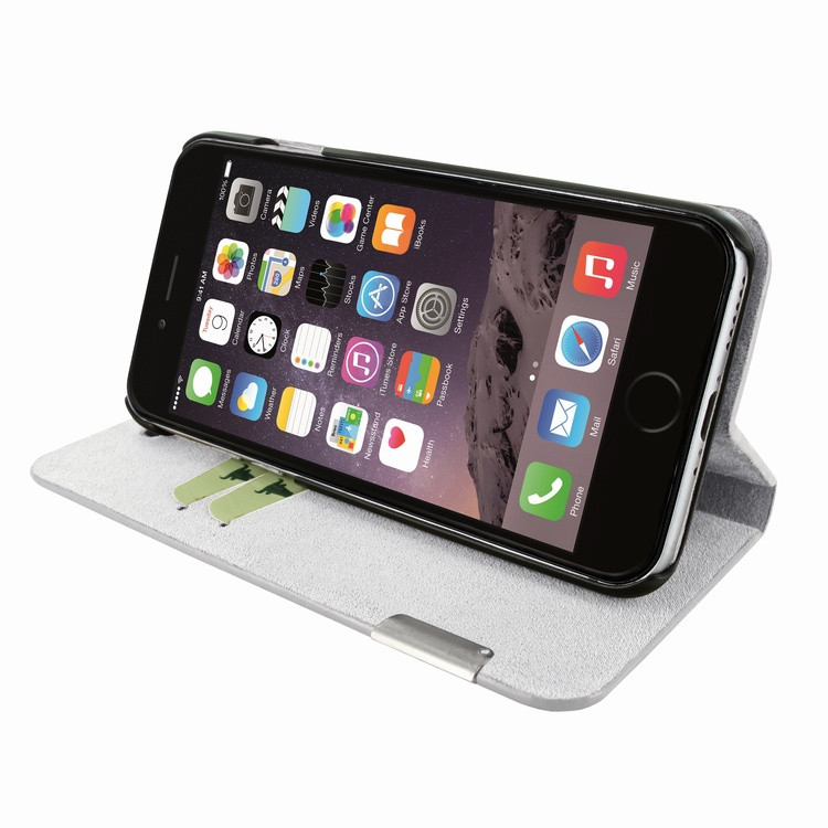 Piel Frama iPhone 7 / 8 FramaSlimCards Leather Case - White