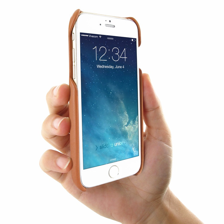 Piel Frama iPhone 7 / 8 FramaSlimGrip Leather Case - Tan