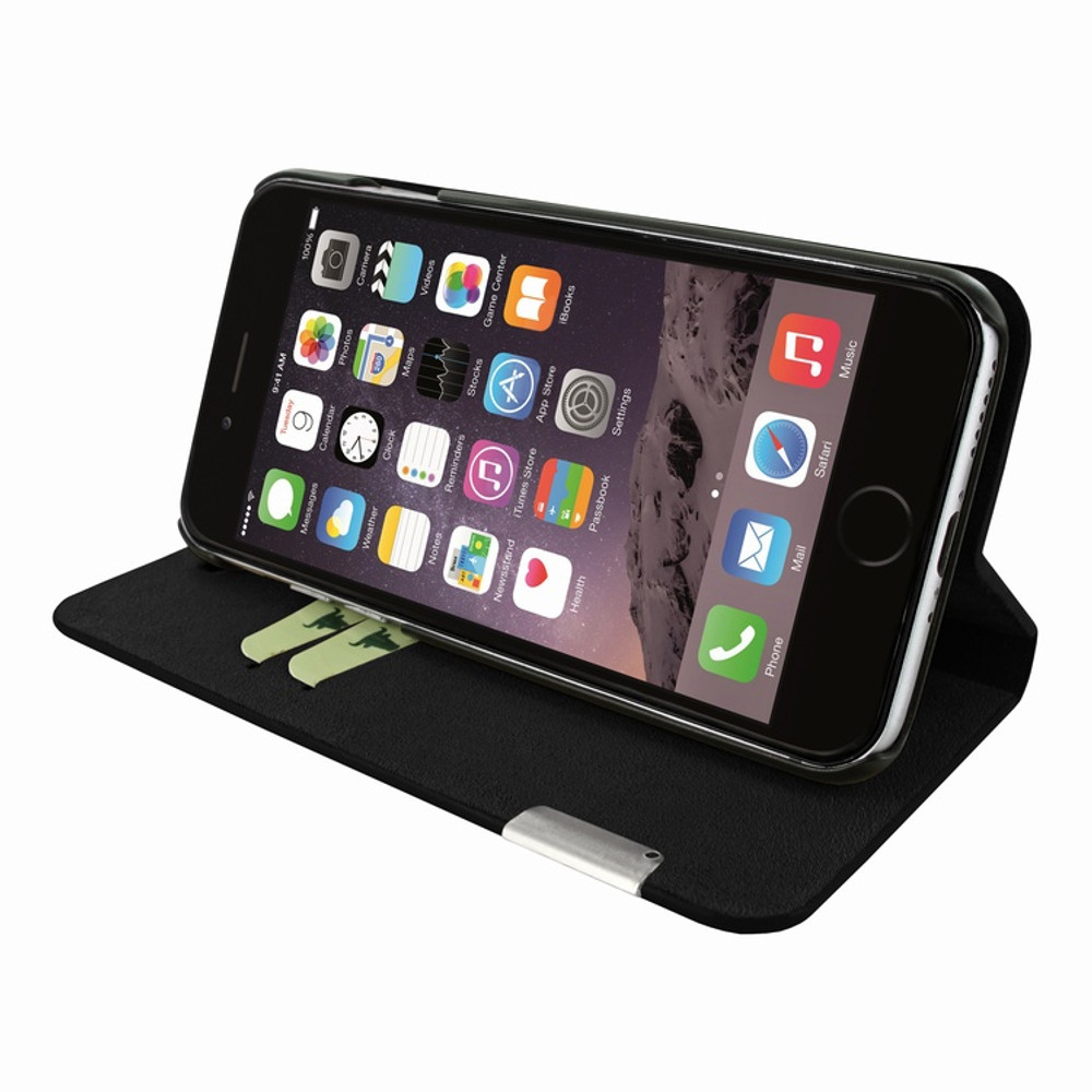 Piel Frama iPhone 7 Plus / 8 Plus FramaSlimCards Leather Case - Black Cowskin-Stingray