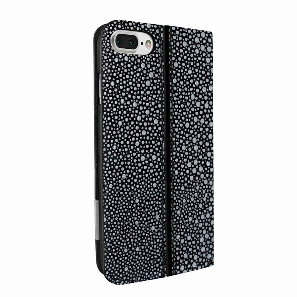 Piel Frama iPhone 7 Plus / 8 Plus FramaSlimCards Leather Case - Black Cowskin-Stingray