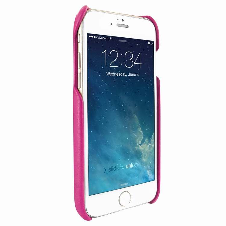 Piel Frama iPhone 7 Plus / 8 Plus FramaSlimGrip Leather Case - Fuchsia