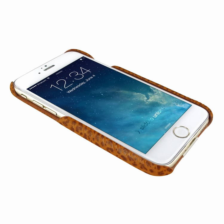 Piel Frama iPhone 7 Plus / 8 Plus FramaSlimGrip Leather Case - Tan iForte