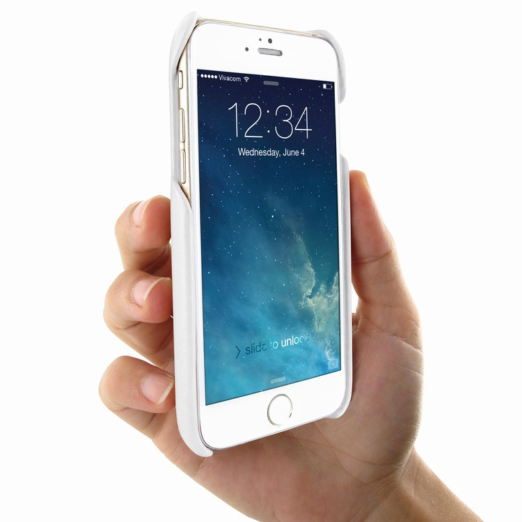 Piel Frama iPhone 7 Plus / 8 Plus FramaSlimGrip Leather Case - White