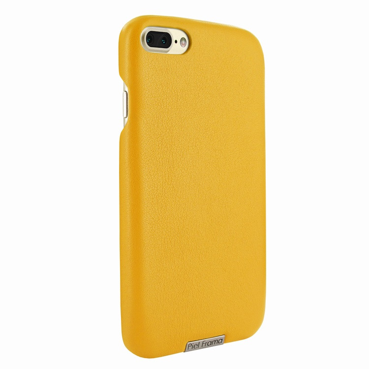 Piel Frama iPhone 7 Plus / 8 Plus FramaSlimGrip Leather Case - Yellow
