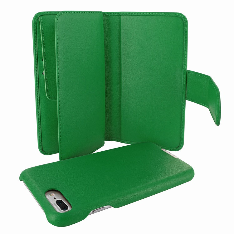 Piel Frama iPhone 7 Plus / 8 Plus WalletMagnum Leather Case - Green