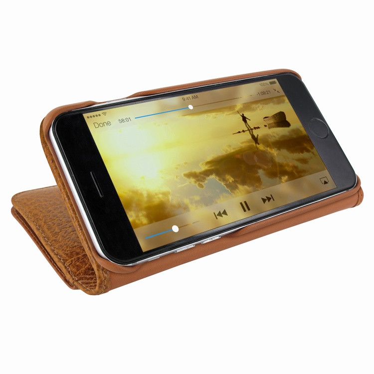 Piel Frama iPhone 7 Plus / 8 Plus WalletMagnum Leather Case - Tan iForte