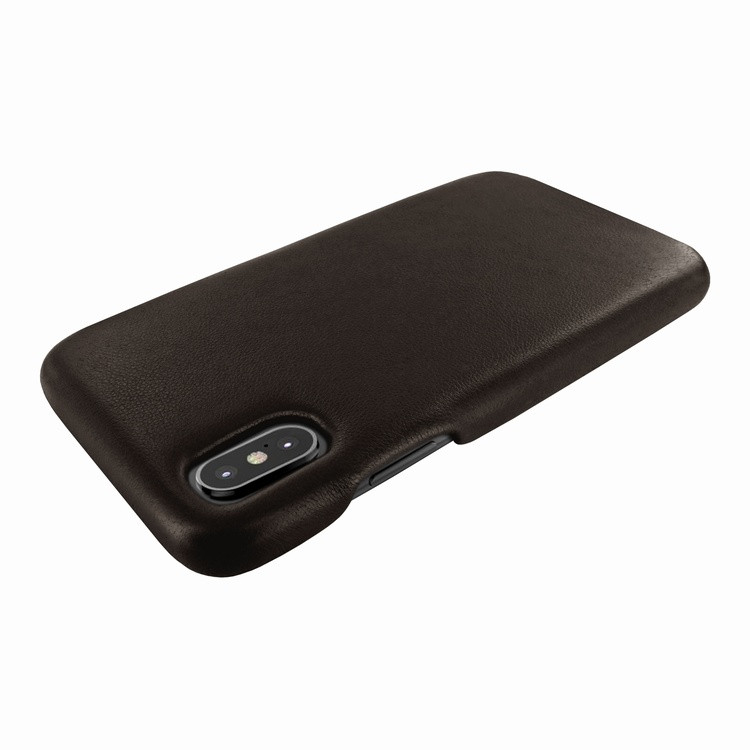 Piel Frama iPhone X / Xs FramaSlimGrip Leather Case - Brown