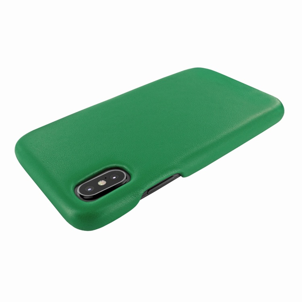 Piel Frama iPhone X / Xs FramaSlimGrip Leather Case - Green