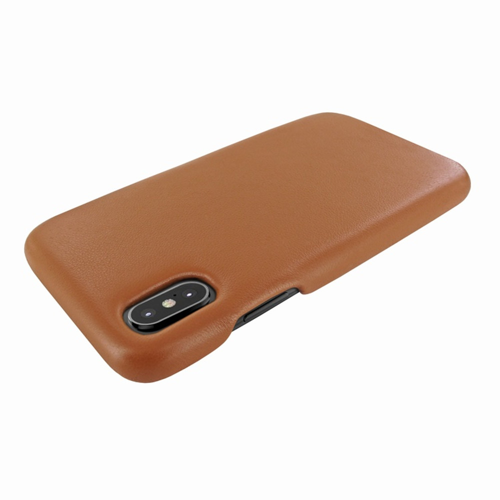 Piel Frama iPhone X / Xs FramaSlimGrip Leather Case - Tan