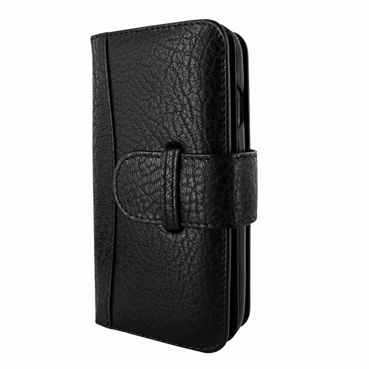 Piel Frama iPhone X / Xs WalletMagnum Leather Case - Black iForte