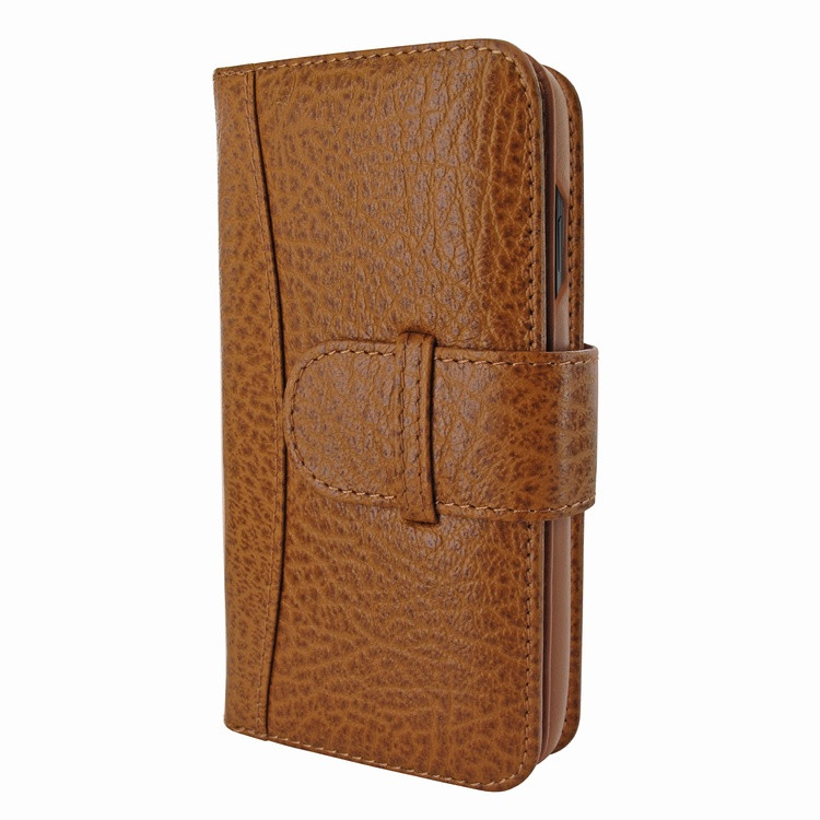 Piel Frama iPhone X / Xs WalletMagnum Leather Case - Tan iForte