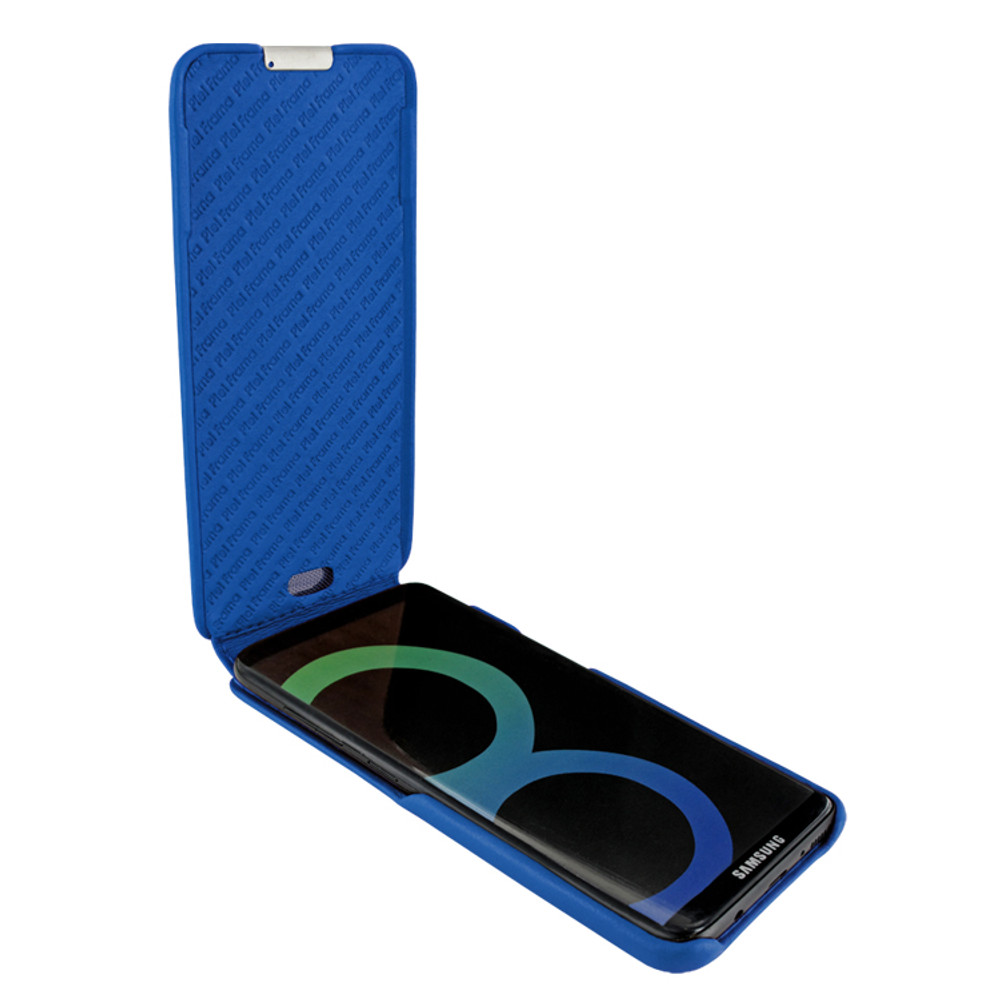 Piel Frama Samsung Galaxy S8 Plus iMagnum Leather Case - Blue