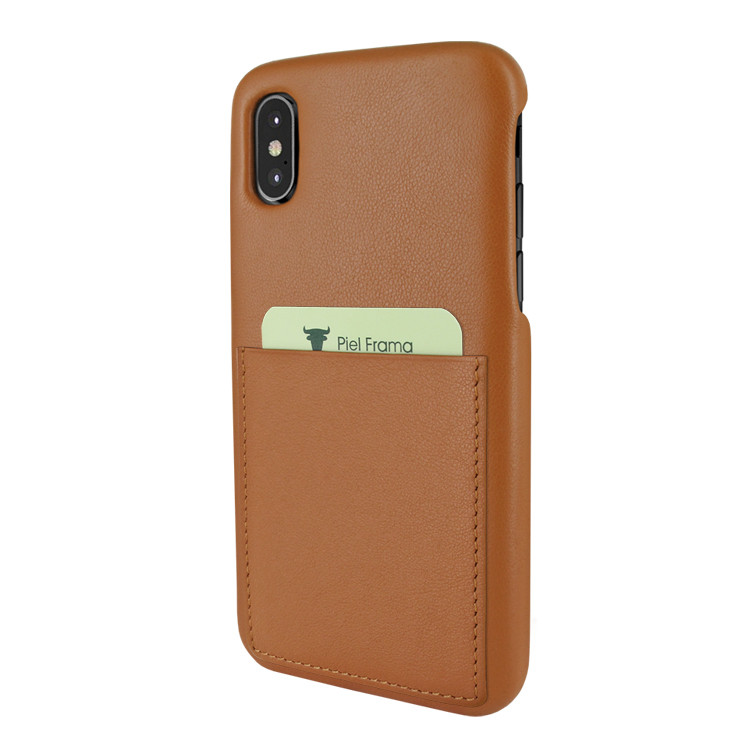 Piel Frama iPhone Xs Max FramaSlimGrip Leather Case - Tan