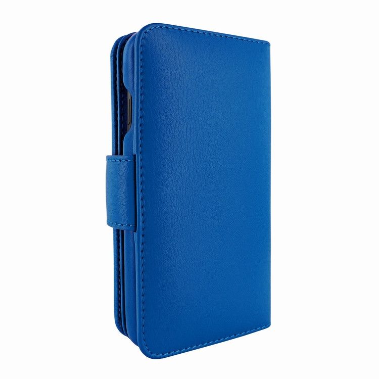 Piel Frama iPhone Xs Max WalletMagnum Leather Case - Blue