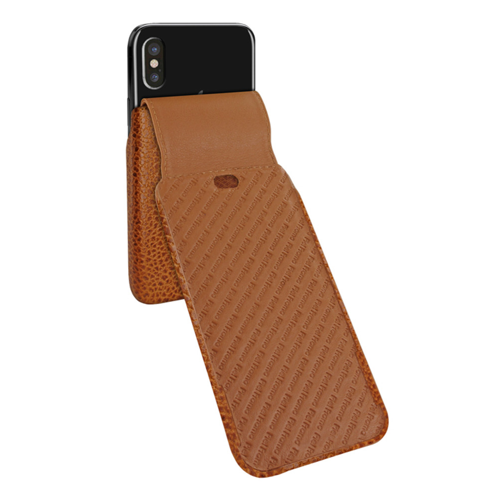 Piel Frama iPhone Xs Max iMagnum Leather Case - Tan iForte