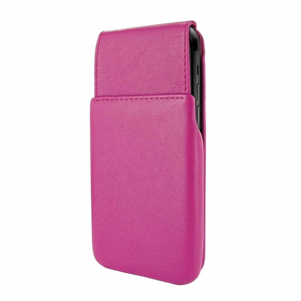 Piel Frama iPhone 11 Pro Max iMagnum Leather Case - Fuchsia