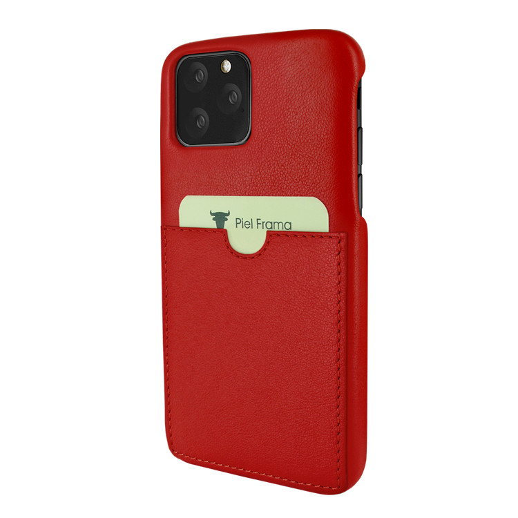 Piel Frama iPhone 11 Pro FramaSlimGrip Leather Case - Red
