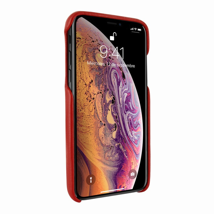Piel Frama iPhone 11 Pro FramaSlimGrip Leather Case - Red