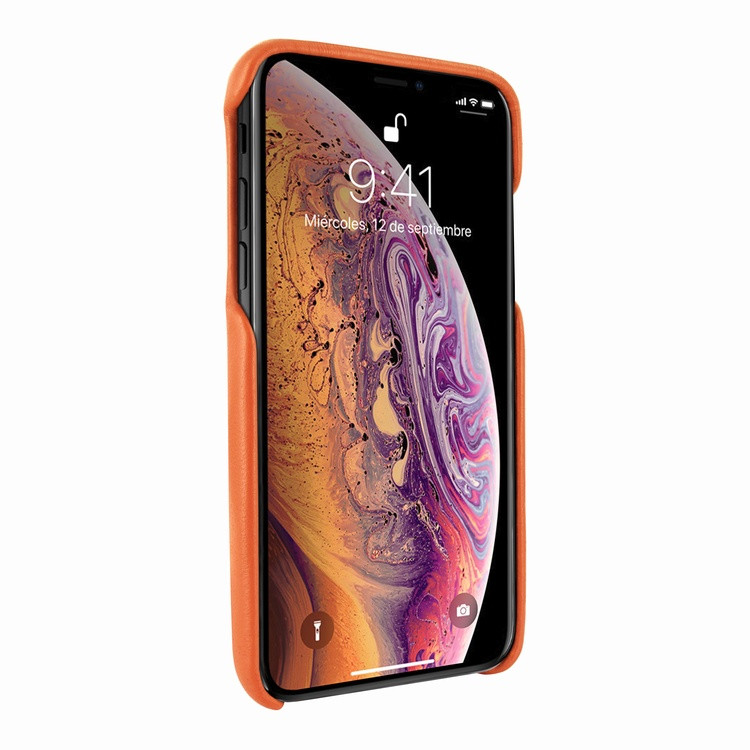 Piel Frama iPhone 11 Pro FramaSlimGrip Leather Case - Orange