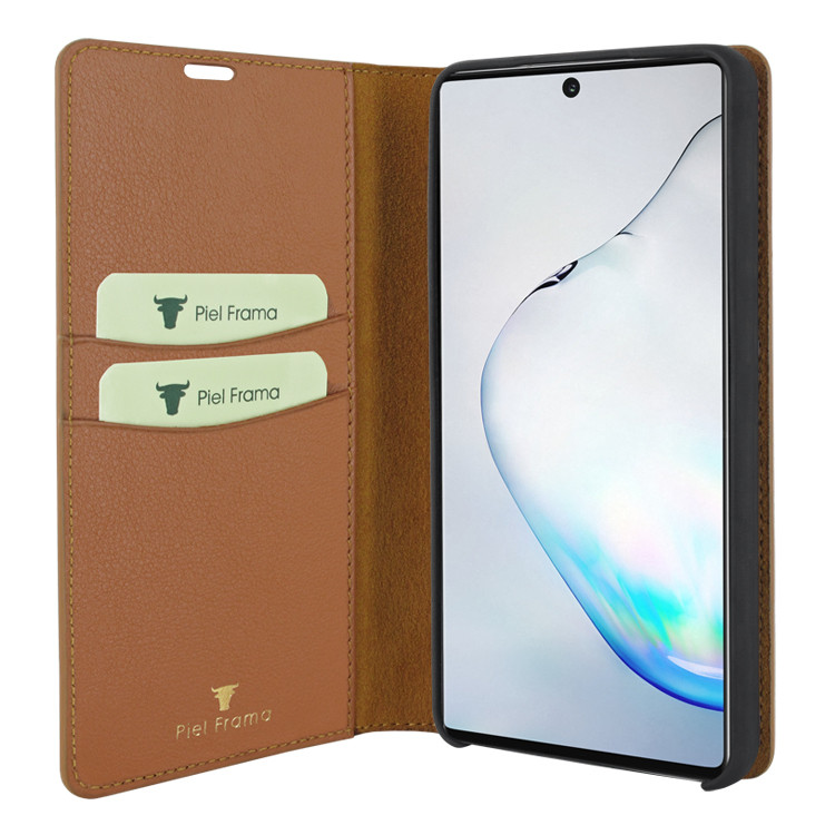 Piel Frama Samsung Galaxy Note 10 FramaSlimCards Leather Case - Tan