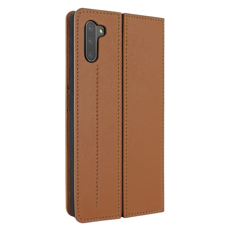 Piel Frama Samsung Galaxy Note 10 FramaSlimCards Leather Case - Tan