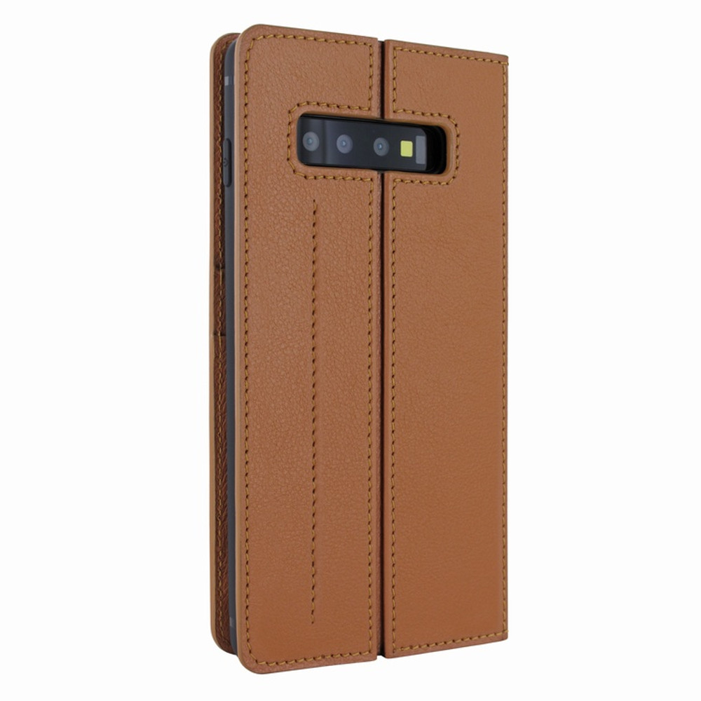 Piel Frama Samsung Galaxy S10 PLUS FramaSlimCards Leather Case - Tan