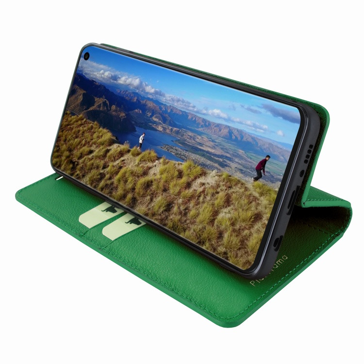 Piel Frama Samsung Galaxy S10 FramaSlimCards Leather Case - Dark Green