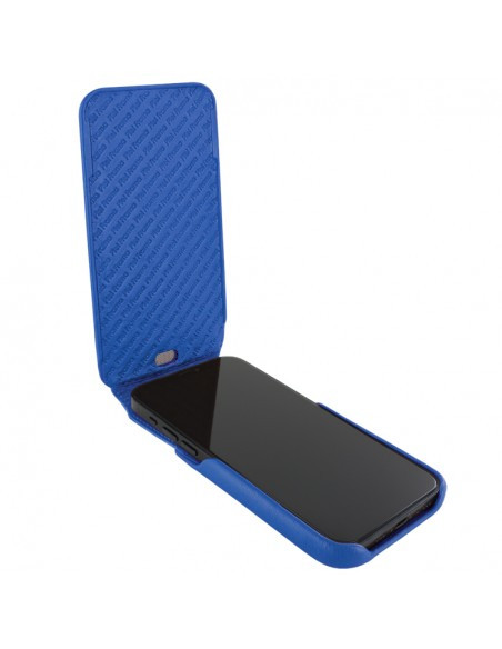 Piel Frama iPhone 13 Pro Max iMagnum Leather Case - Blue