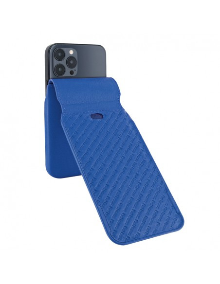 Piel Frama iPhone 13 Pro Max iMagnum Leather Case - Blue