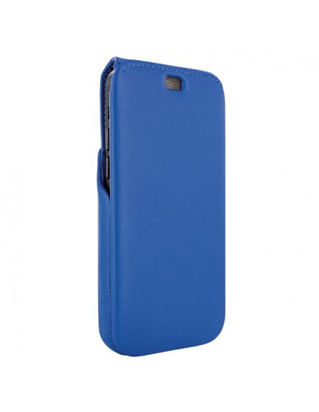 Piel Frama iPhone 13 Pro Max iMagnum Leather Case - Blue