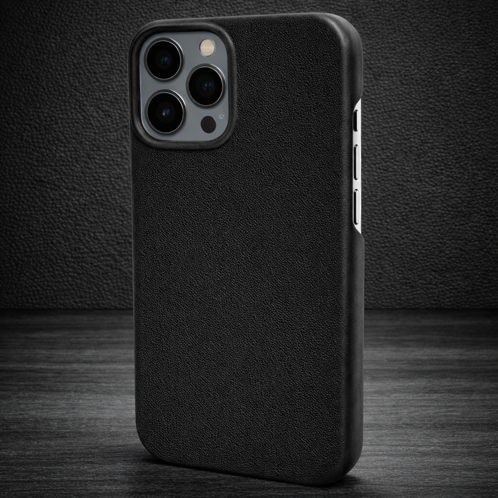 Piel Frama iPhone 13 Pro Max FramaSlimGrip Leather Case - Black