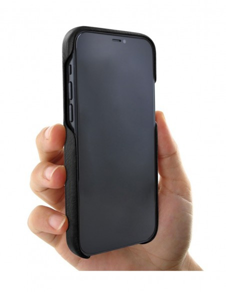 Piel Frama iPhone 13 Pro Max FramaSlimGrip Leather Case - Black