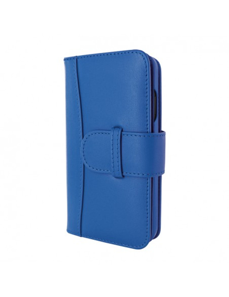 Piel Frama iPhone 13 Pro WalletMagnum Leather Case - Blue