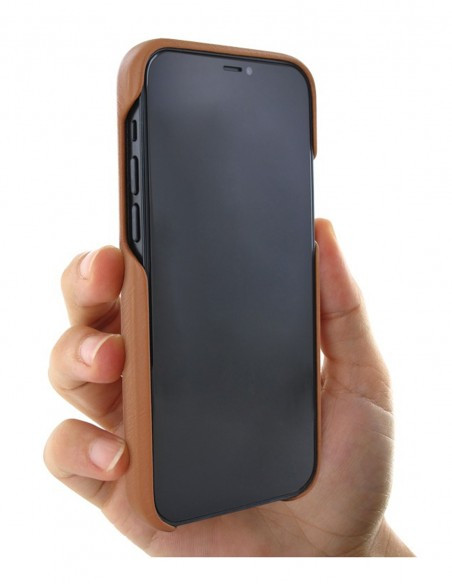Piel Frama iPhone 13 Pro FramaSlimGrip Leather Case - Tan