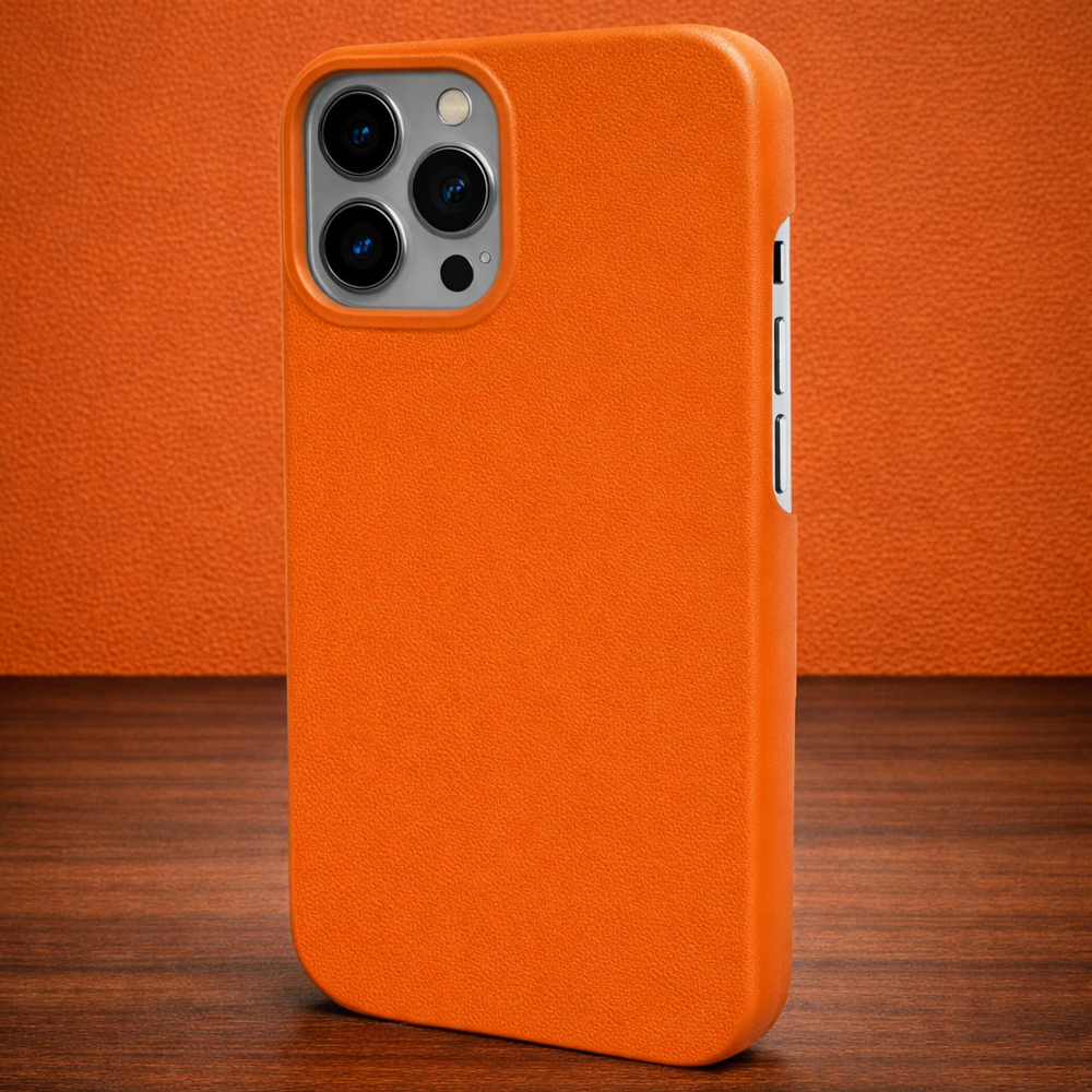 Piel Frama iPhone 13 Pro FramaSlimGrip Leather Case - Orange