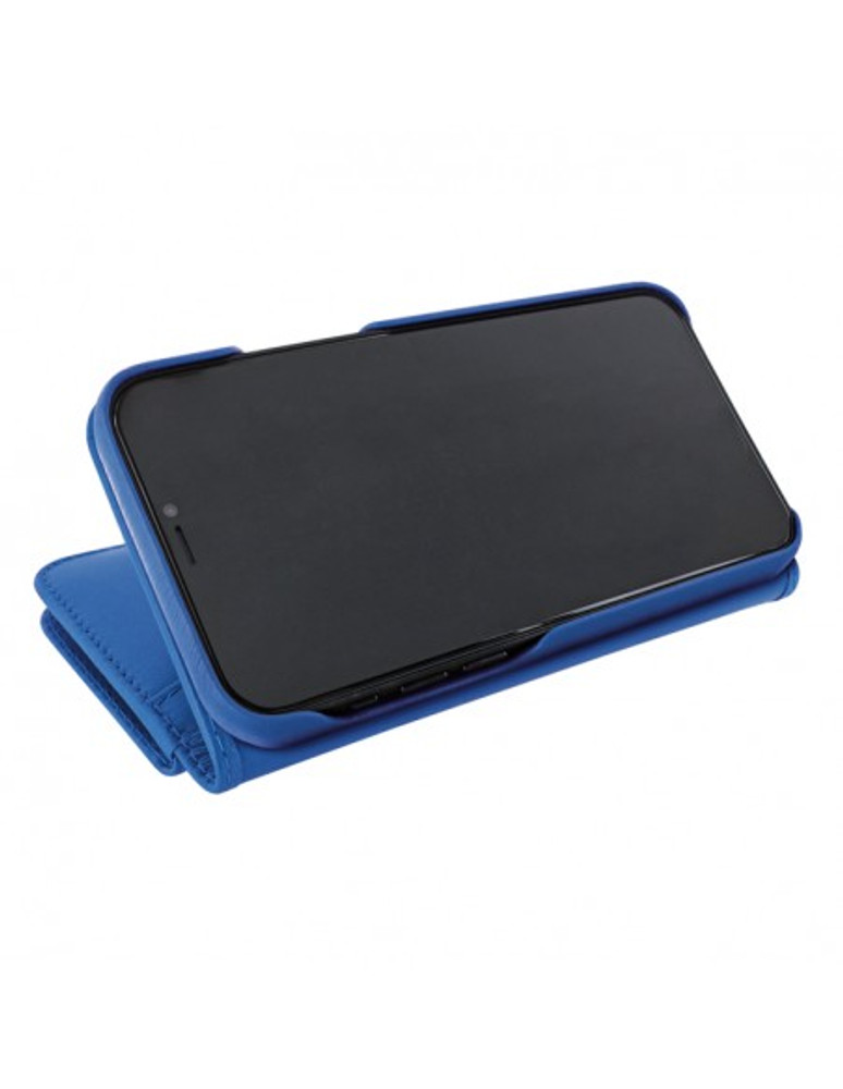 Piel Frama iPhone 13 WalletMagnum Leather Case - Blue